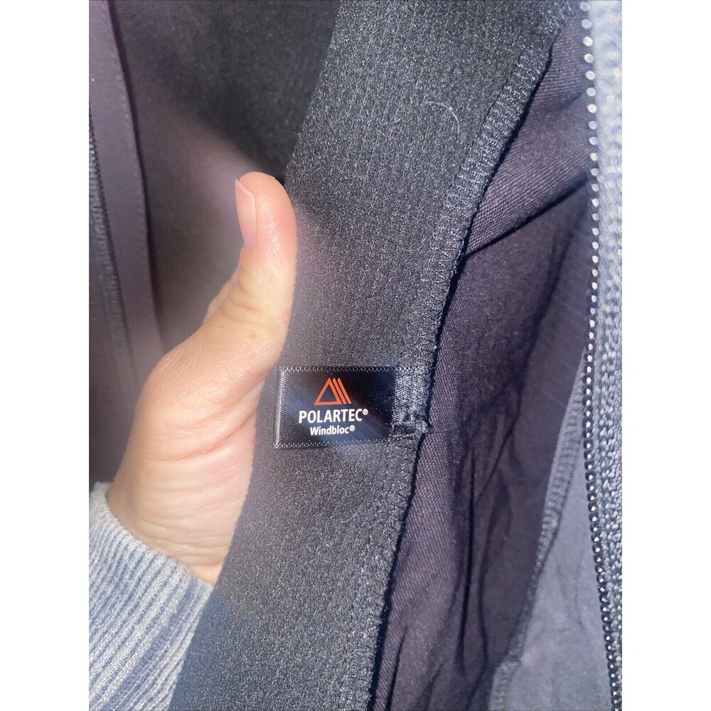 Patagonia Adze Hybrid Jacket Polartec Windbloc Softshell Black Women XS Zip - Picture 13 of 13